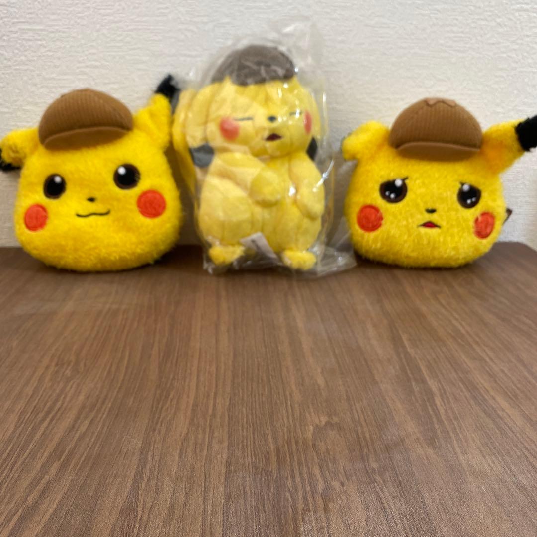 名探偵ピカチュウ　ぬいぐるみとポーチ
