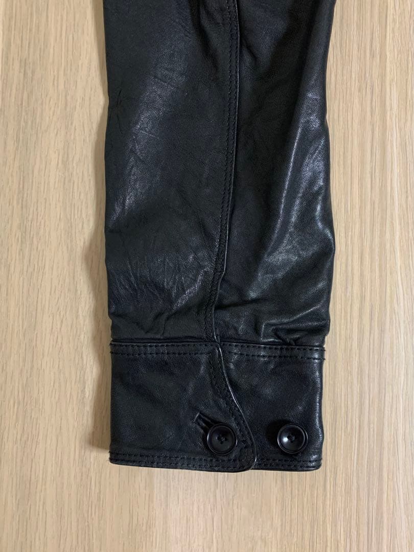 HALB ボア レザージャケット boa biker jacket 00s