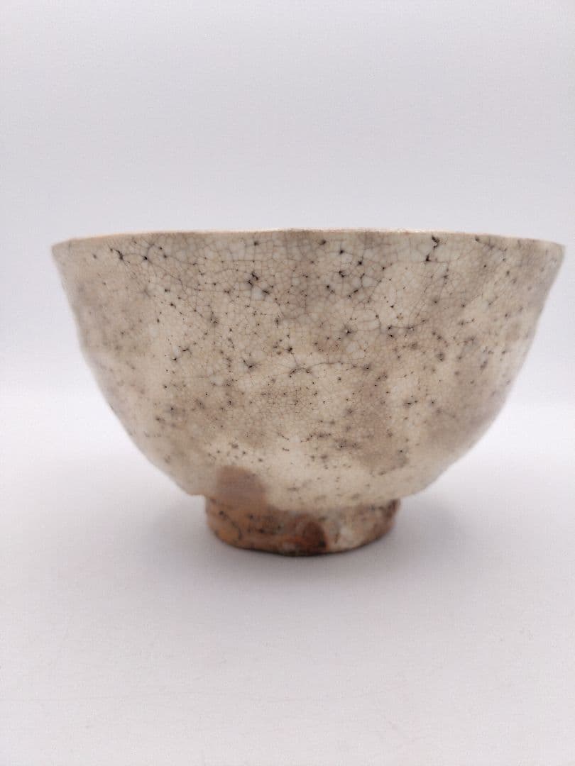 a914 茶碗 萩 岡田裕 木箱入 古物 茶道具
