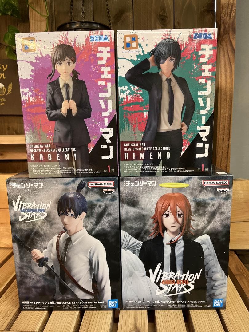 【新品未開封】チェンソーマン フィギュア4種セット 天使の悪魔 他