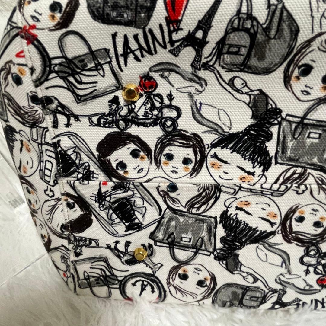 IANNEエクランフェイスハンドバッグ　2way