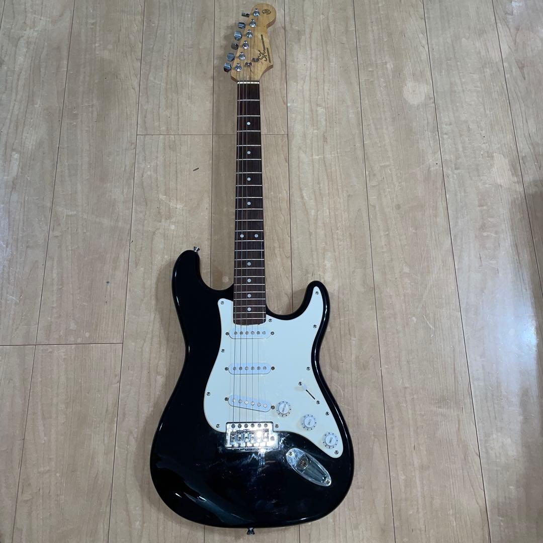 迅速な配送！安い！SX ストラトキャスタータイプ　弦高調整済み　です