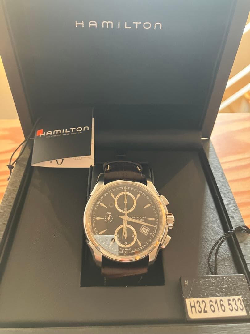 美品 HAMILTON ジャズマスター クロノグラフ