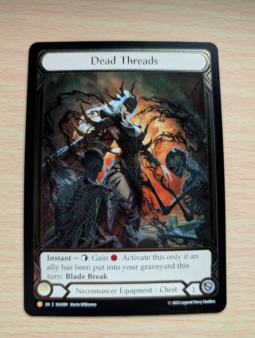 その他 Dead Threads CF flesh and blood fab