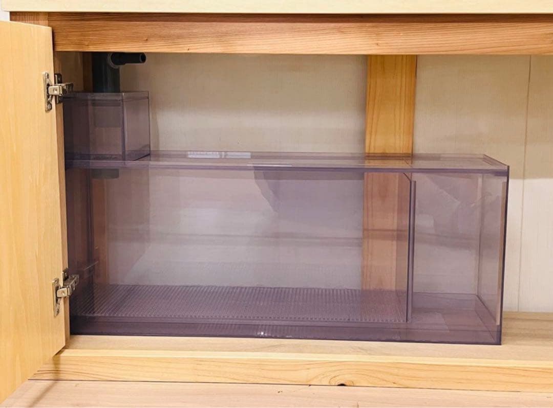 1セット限定　1200ｘ300ｘ300㎜オールガラスオーバーフロー水槽 セット