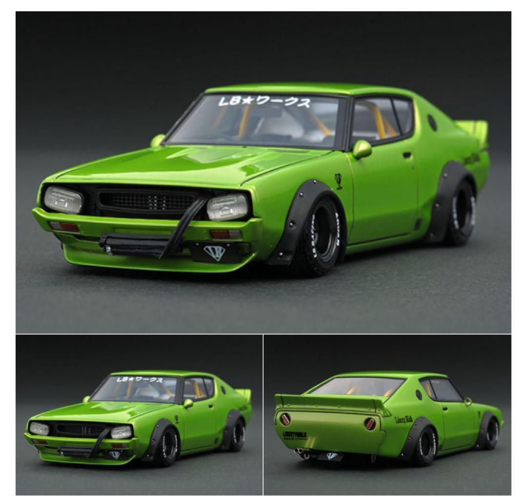 イグニッションモデル　1/43 LBWK ケンメリ グリーン