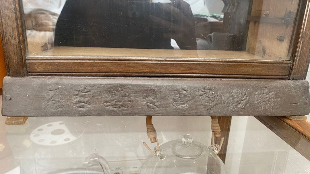 【希少】昭和レトロ　糸ケース　ディスプレイケース　什器