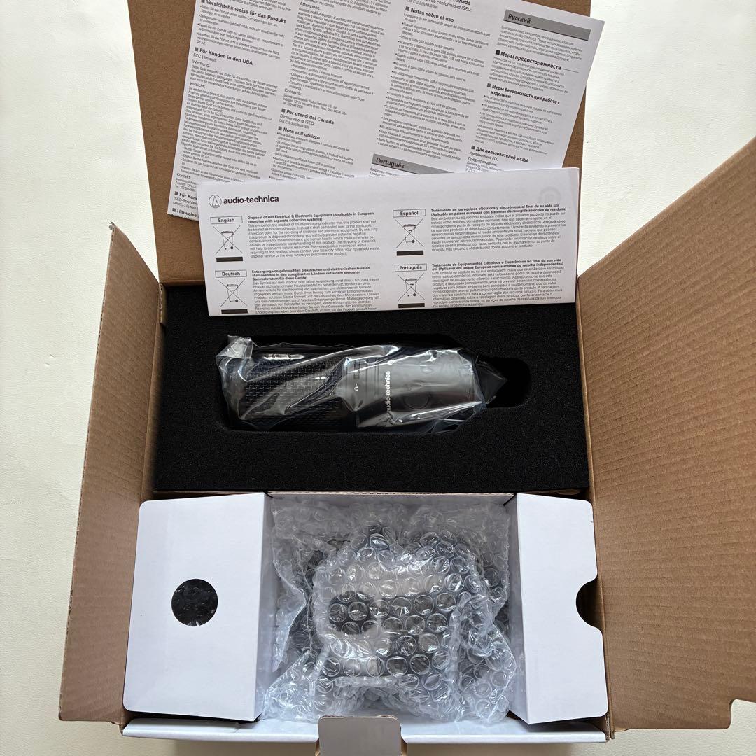 【未使用】オーディオテクニカ　ＡＴ2020ＵＳＢ－Ｘ