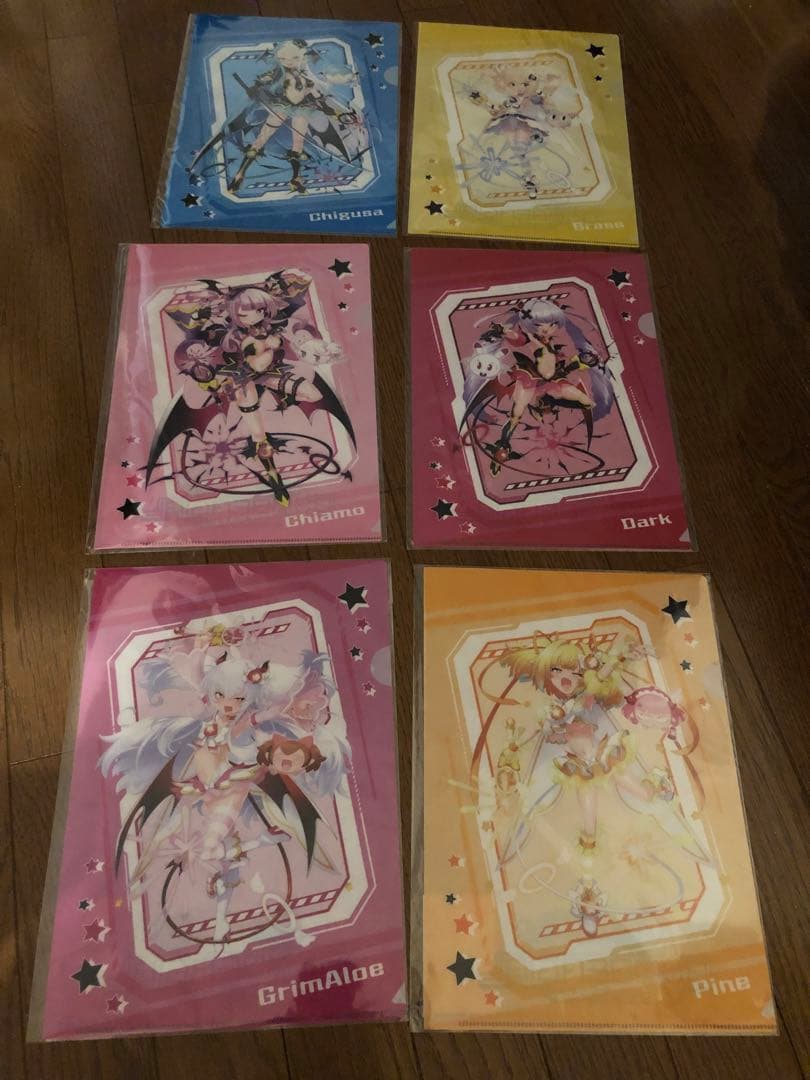 ボンバーガール 渋谷 TSUTAYA クリアファイル　 12種コンプセット