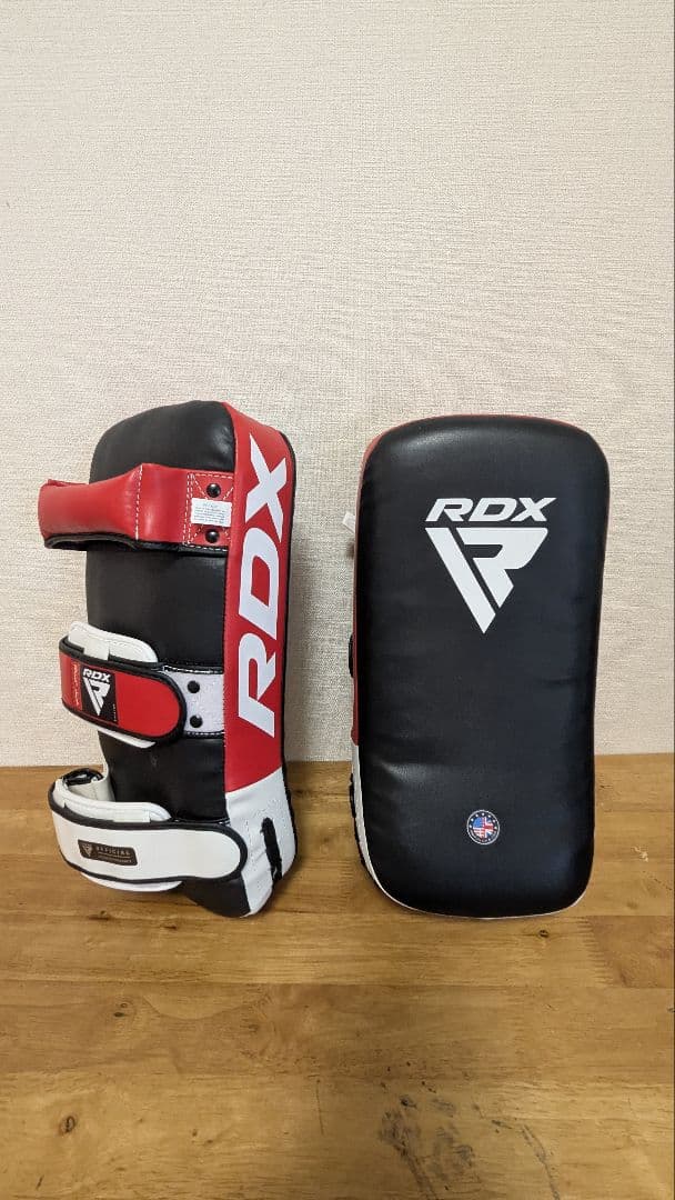 【美品】RDX キックミット レザー 革 2個 日本正規品
