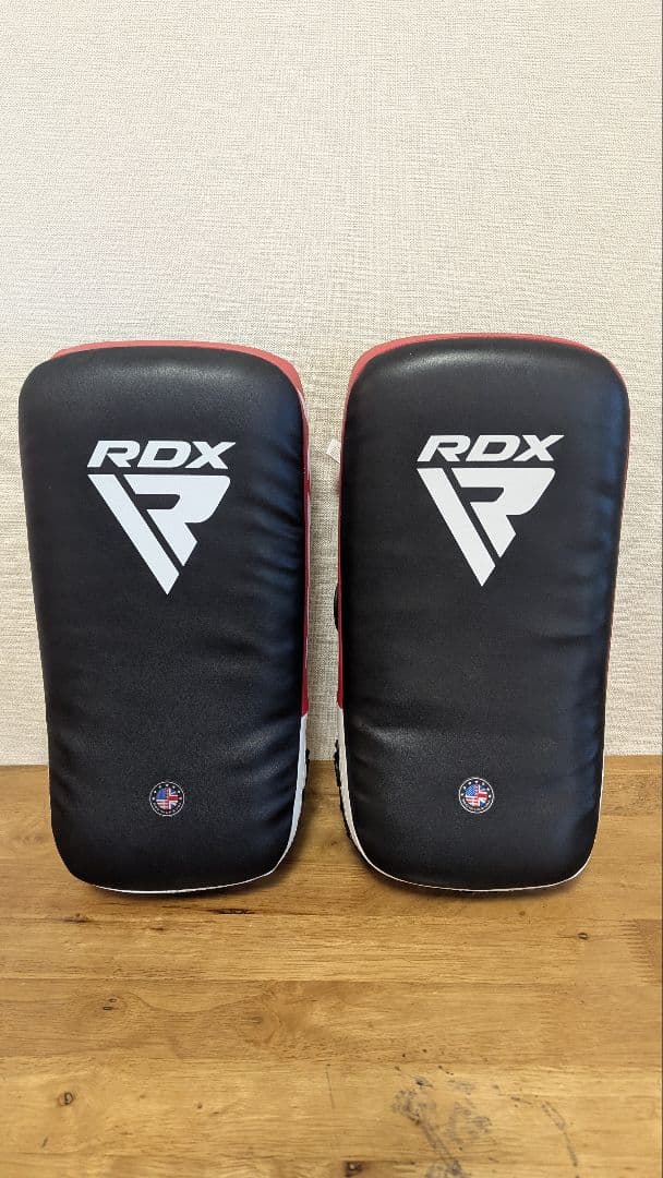 【美品】RDX キックミット レザー 革 2個 日本正規品