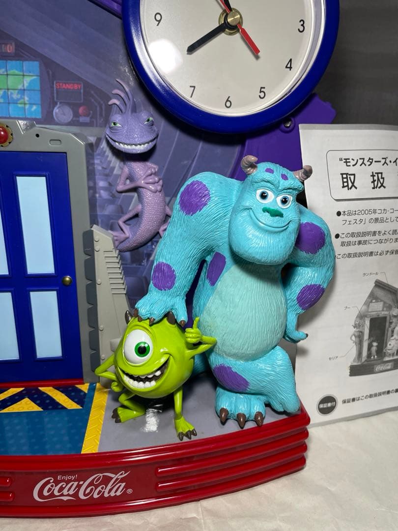 コカコーラ モンスターズインク からくり時計