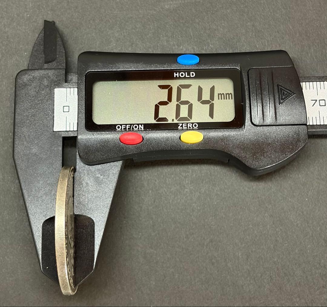 1790年 双頭の鷲 大型銀貨 直径約34mm 重量18.56g