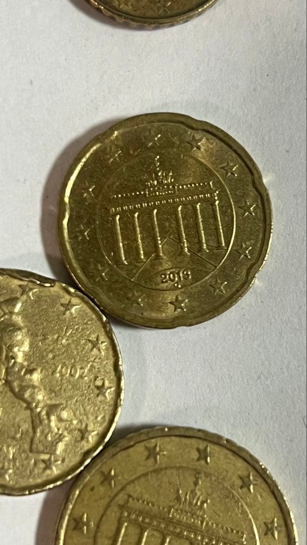 セット 20セント 50セント 1セント