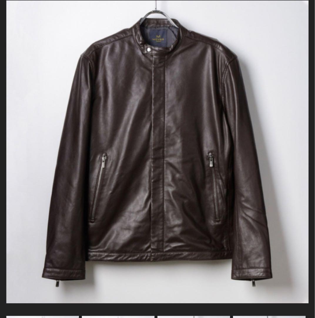 MOVER 50 シングルライダースジャケット　 L相当　秋　メンズ