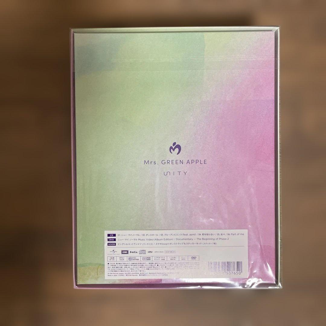 Mrs. GREEN APPLE UNITY 完全生産限定盤