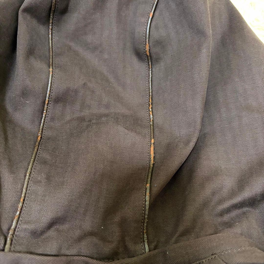 昌様　バーバリーブルーレーベル　M ブルゾン　ファー　ブラウン　チェック