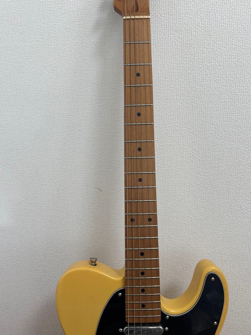 Bacchus テレキャスター イエロー　エレキギター