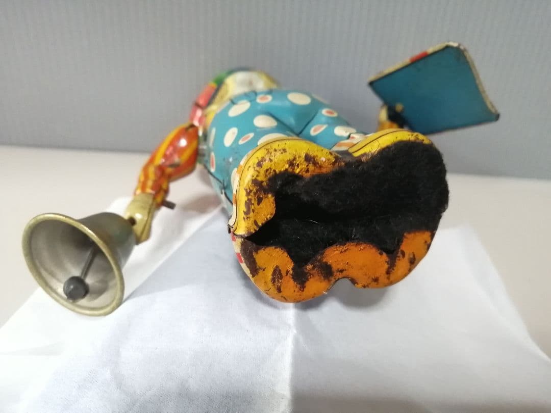 サーカスボーイ　ブリキ　ゼンマイ　日本製　日光玩具工業