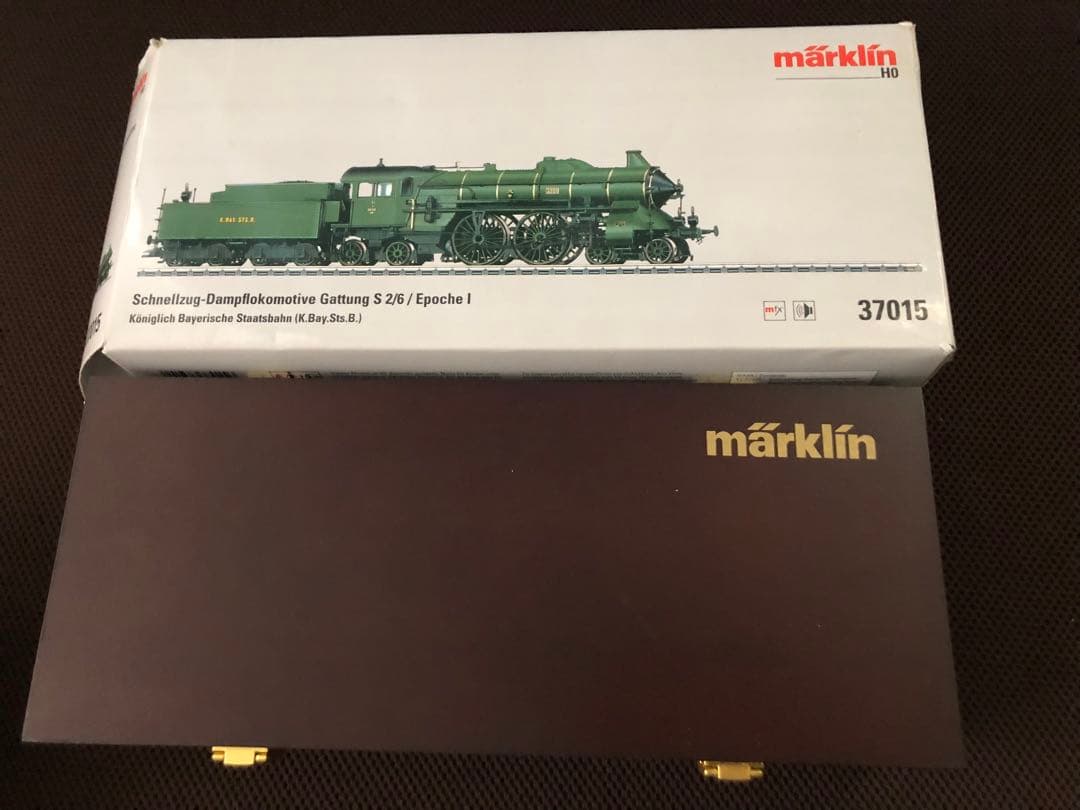 鉄道模型　ドイツ　メルクリン　Ｓ２／６ 蒸気機関車 37015 木箱入り