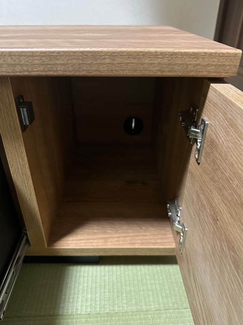 LOWYA テレビ台　幅140cm シャビー・ナチュラル