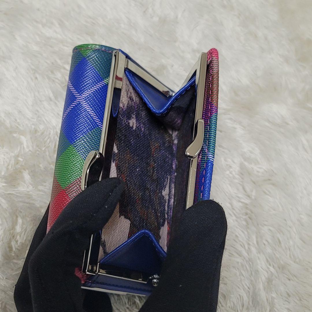 未使用✨Vivienne Westwood 三つ折り財布 タータンチェック 箱付