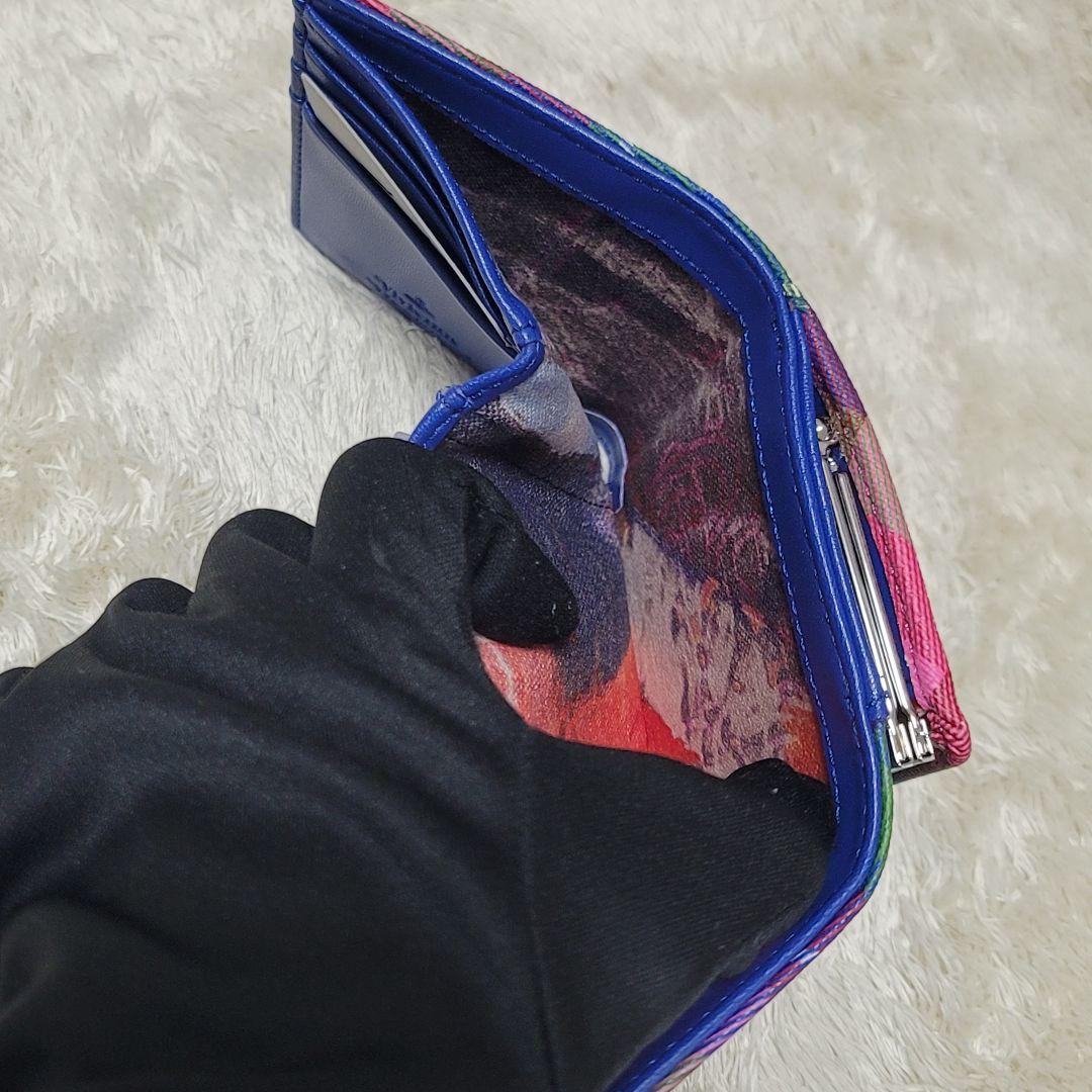 未使用✨Vivienne Westwood 三つ折り財布 タータンチェック 箱付