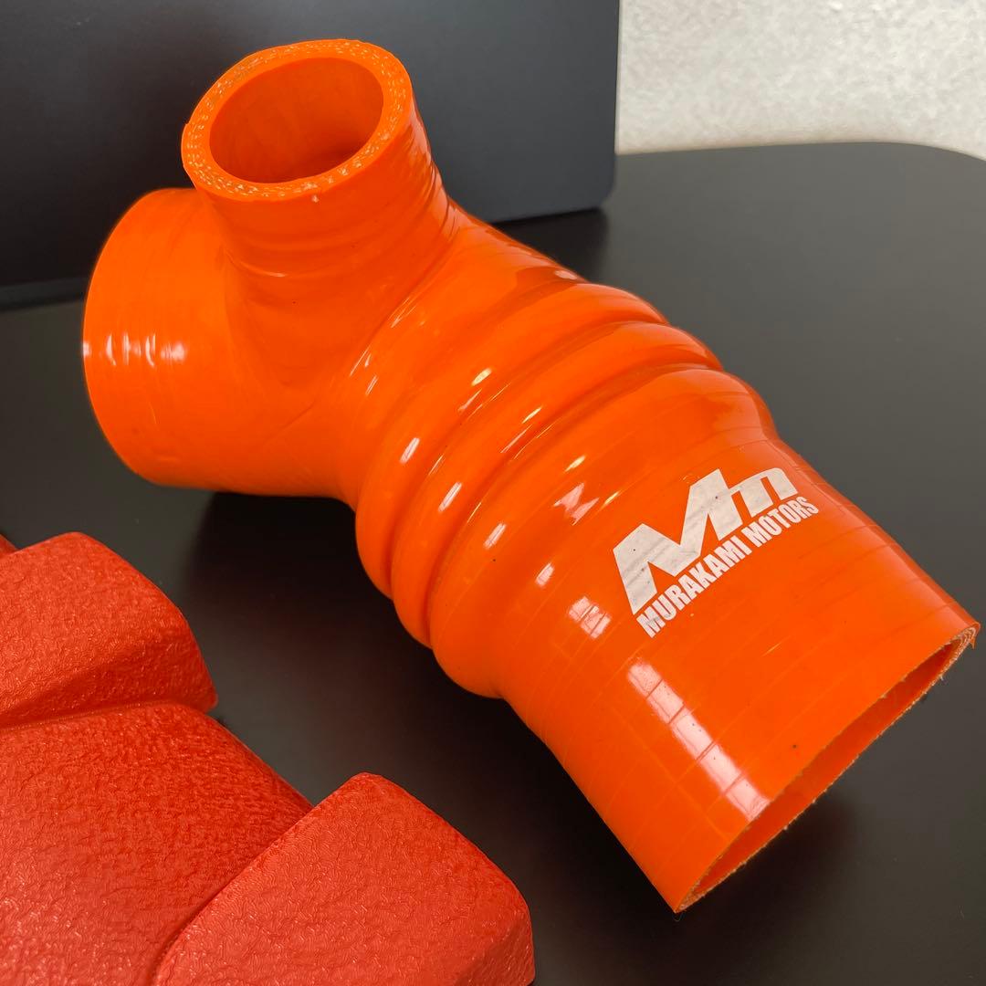 NDロードスター　エンジンルームオレンジ色４点セット ＋ オイルフィラーキャップ