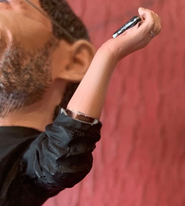 【送料無料！】スティーブ・ジョブズ フィギュア 非公式 香港製 超激レア!!!