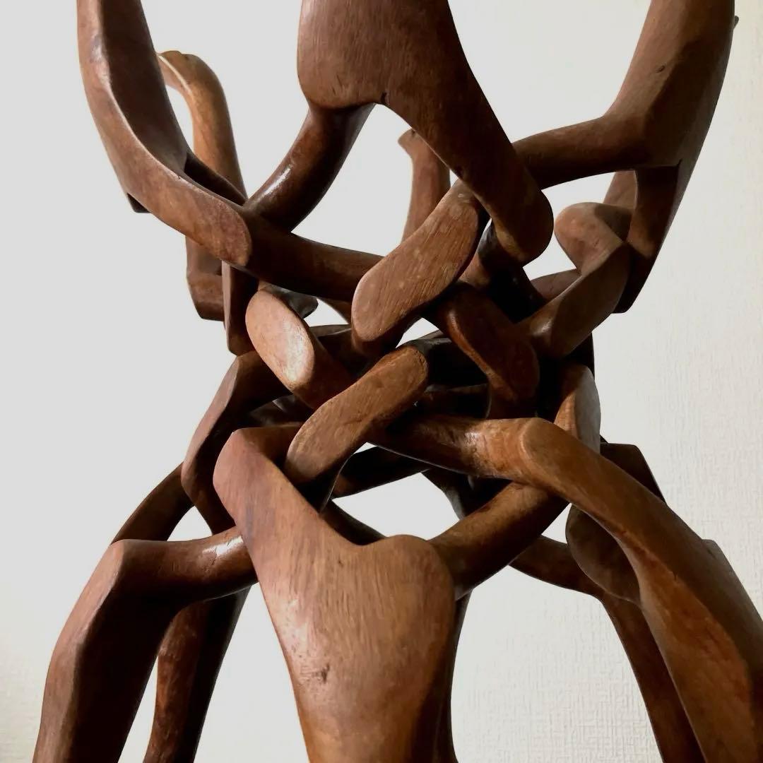 希少◎花台bird 木彫り