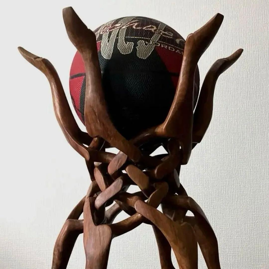 希少◎花台bird 木彫り