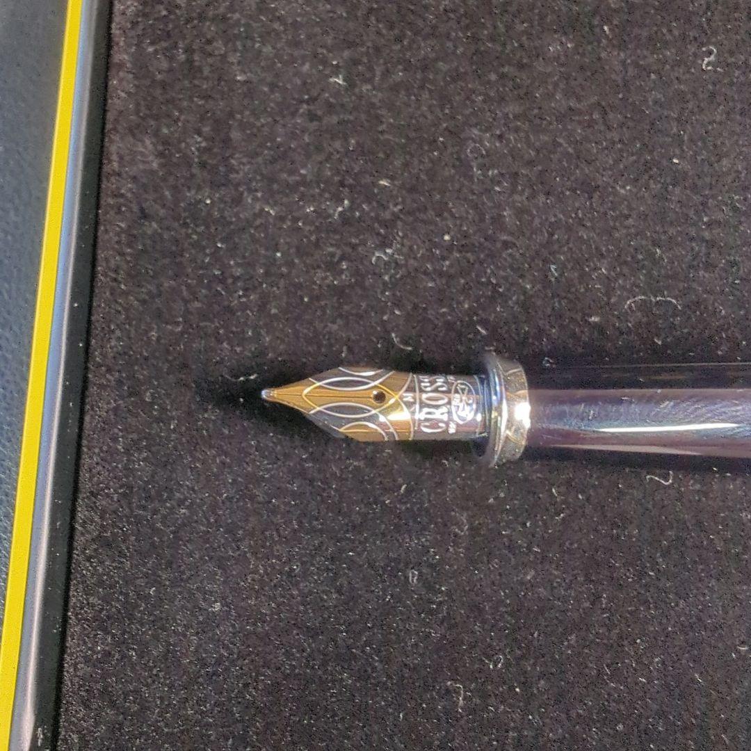 【美品】CROSS タウンゼント　プラチナ　万年筆　ペン先 750