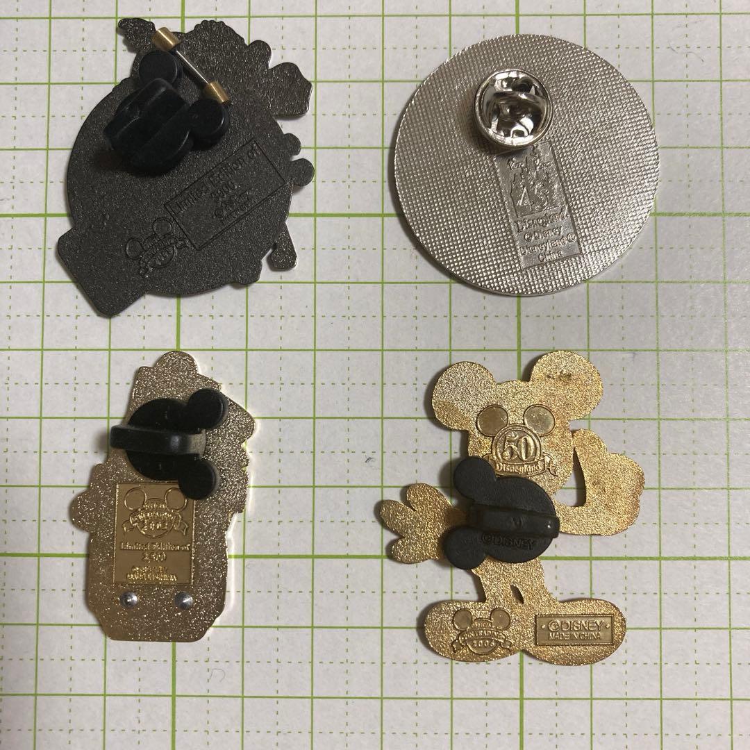 ディズニー　ピンバッジ　17点