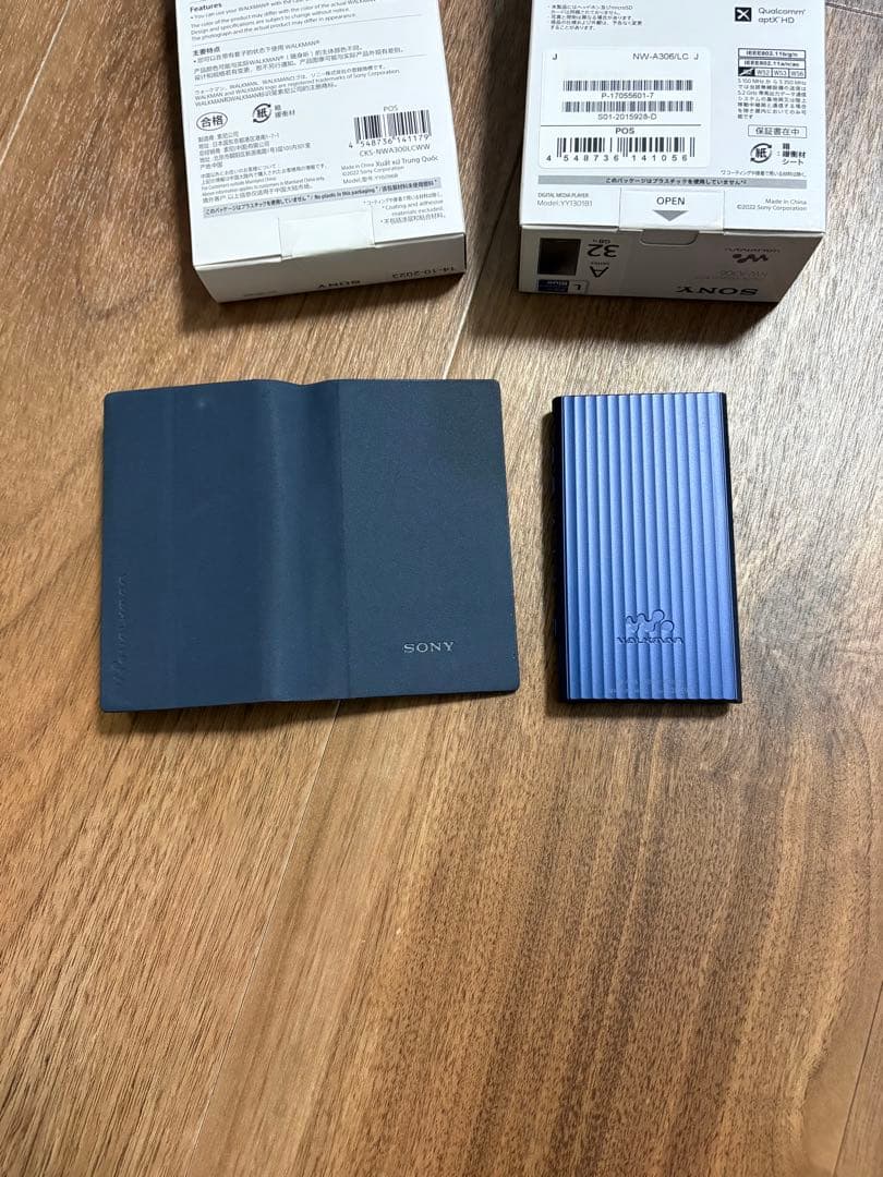 SONY NW-A306 ウォークマン　ブルー　ハイレゾ再生