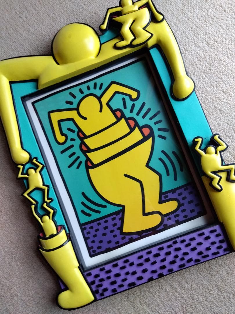 Keith Haring☆キースへリング　立体額縁（オリジナルフレーム）ポスター