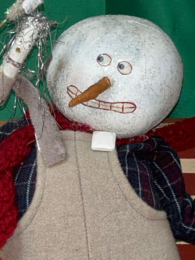 ソービーイットsew be itマフラースノーマン　カントリードール