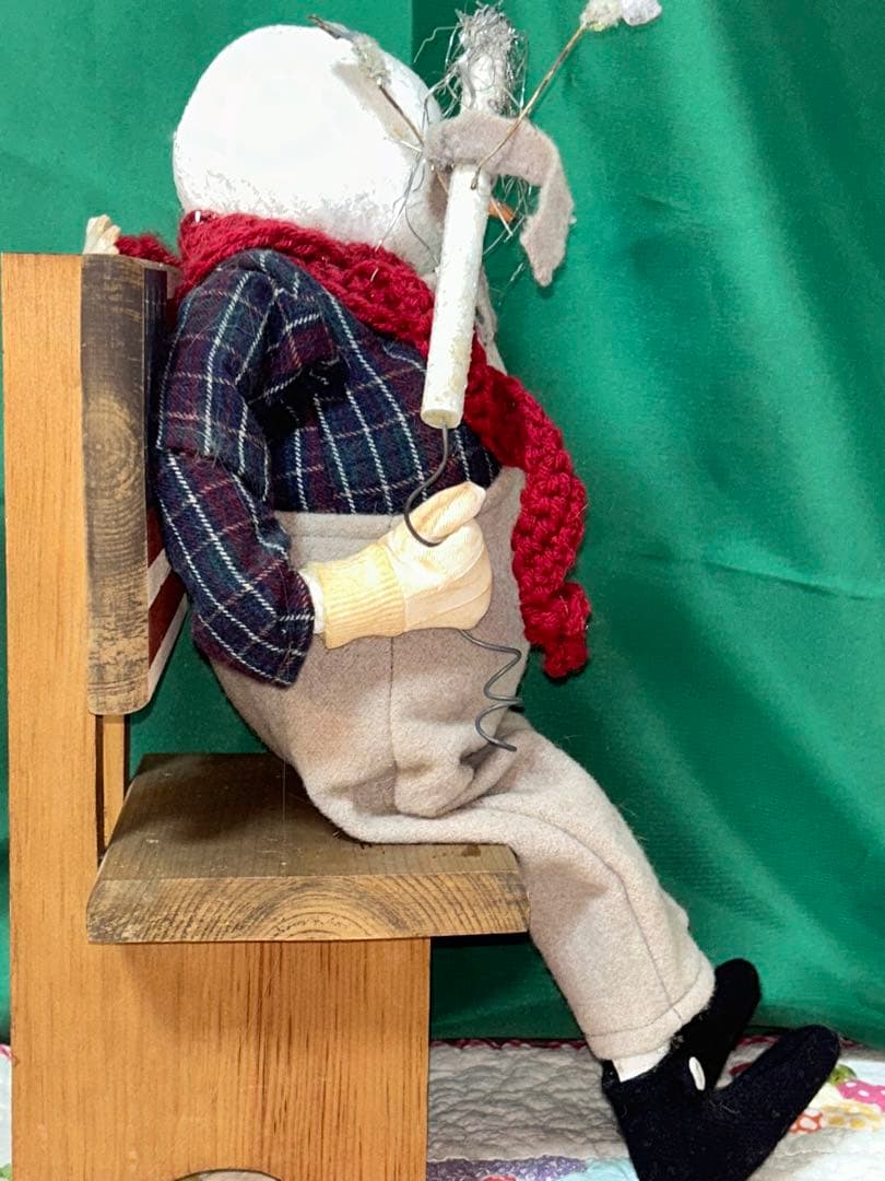 ソービーイットsew be itマフラースノーマン　カントリードール