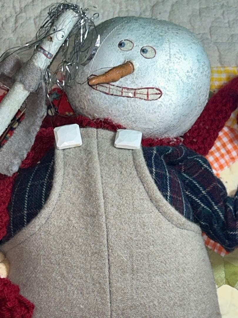 ソービーイットsew be itマフラースノーマン　カントリードール