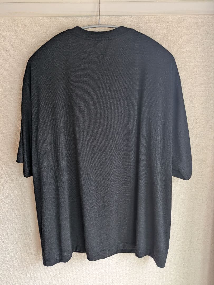 COMOLI 24SS サマーウール半袖Tシャツ チャコール サイズ3