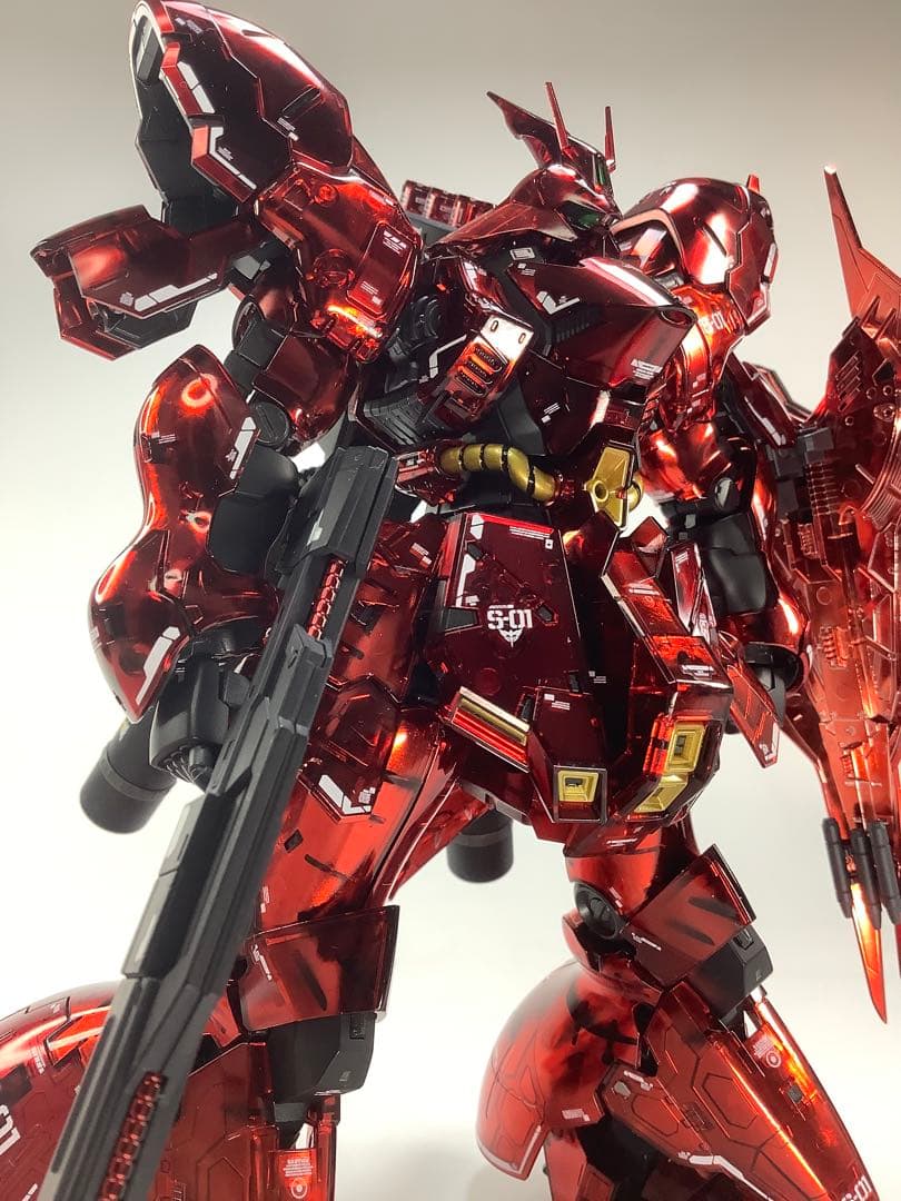 ガンダムベース限定 RG MSN-04 SAZABI 【メカニカルコアメッキ】