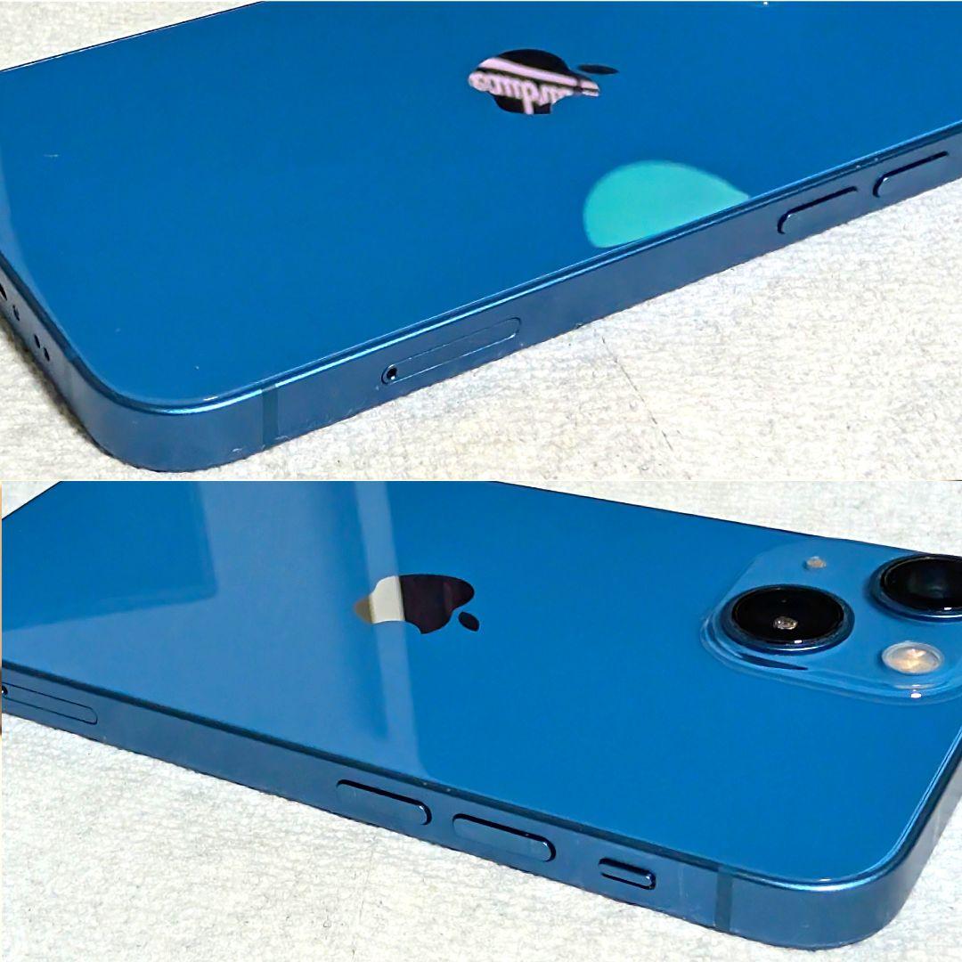 Apple iPhone 13 mini 128GB SIMフリー ブルー 美品