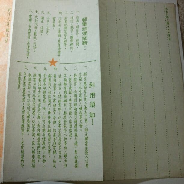 中国切手 普東2 天安門図郵簡 東北貼用￥5000付 未使用品