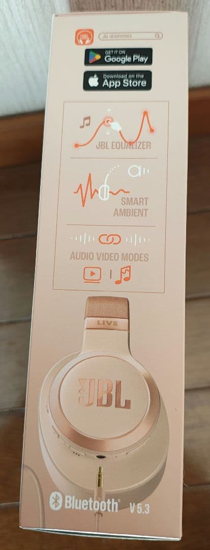 新品未開封　JBL LIVE770NC ワイヤレスヘッドホン サンドストーン