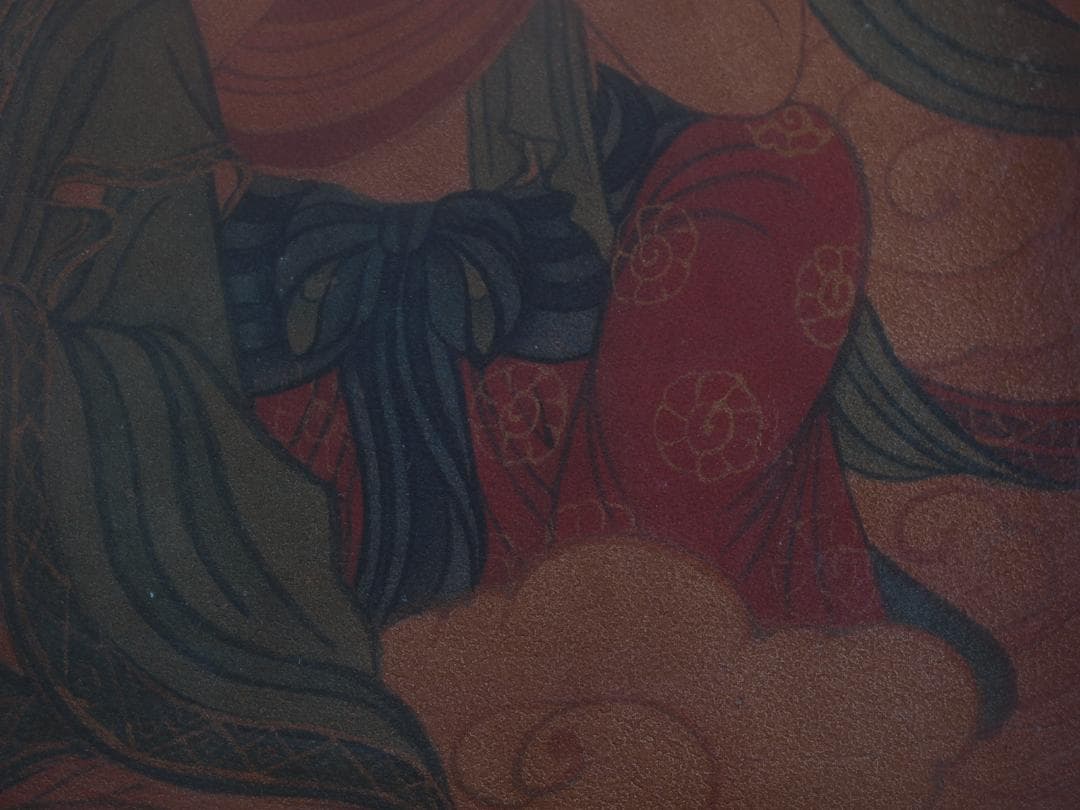 骨董市掘り出し品 中国唐時代　敦煌莫高窟壁画AK1905A7-2