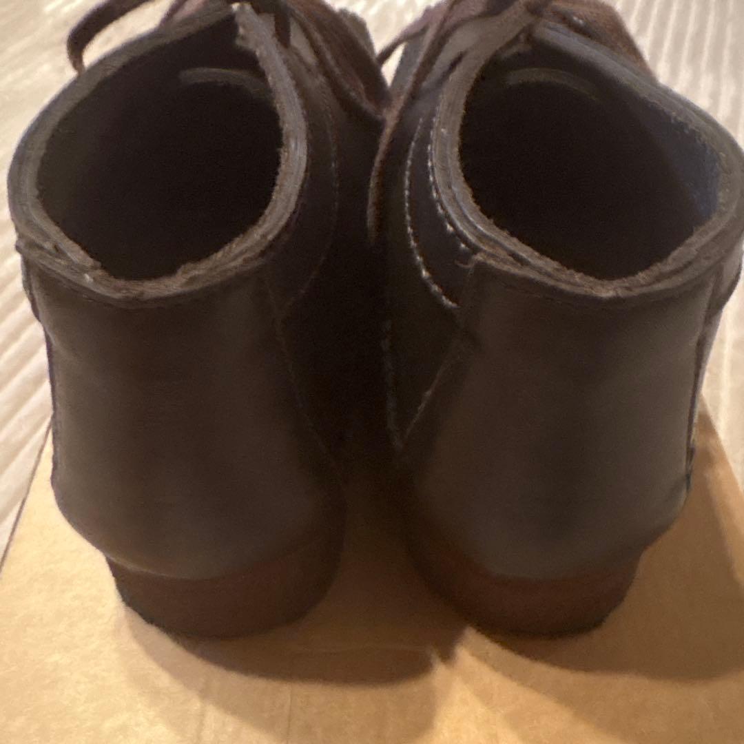 Park Park！ Clarks ワラビー レザーブーツ サイズ 8G