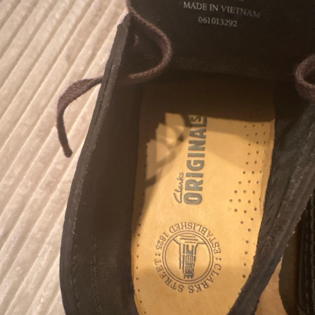 Park Park！ Clarks ワラビー レザーブーツ サイズ 8G