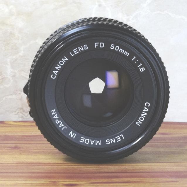 【整備済完動品】CANON AE-1 PROGRAM 黒＋New FD 50ｍｍ