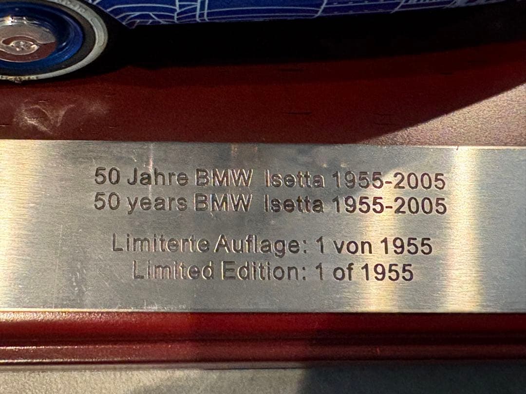 BMW Isetta 250 1955年リミテッドエディションミニカー