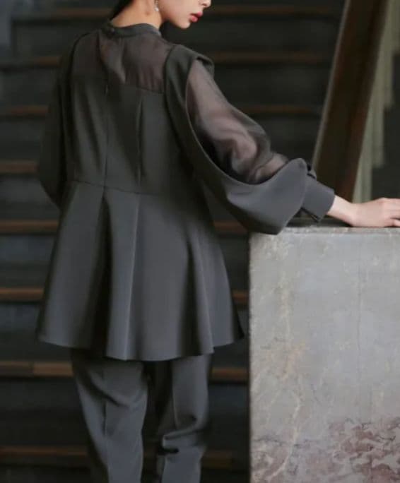 オケージョンドレス　パンツドレス