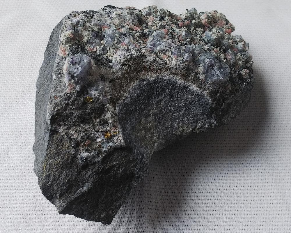 435 約1.5kg ロードクロサイト＆フローライト アパタイト スイートホーム